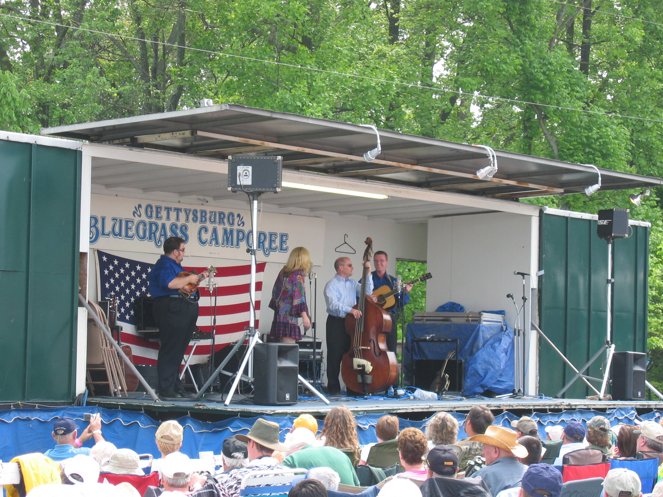 Rhonda Vincent & The Rage at the Gettysburg Bluegrass Festival, 2008