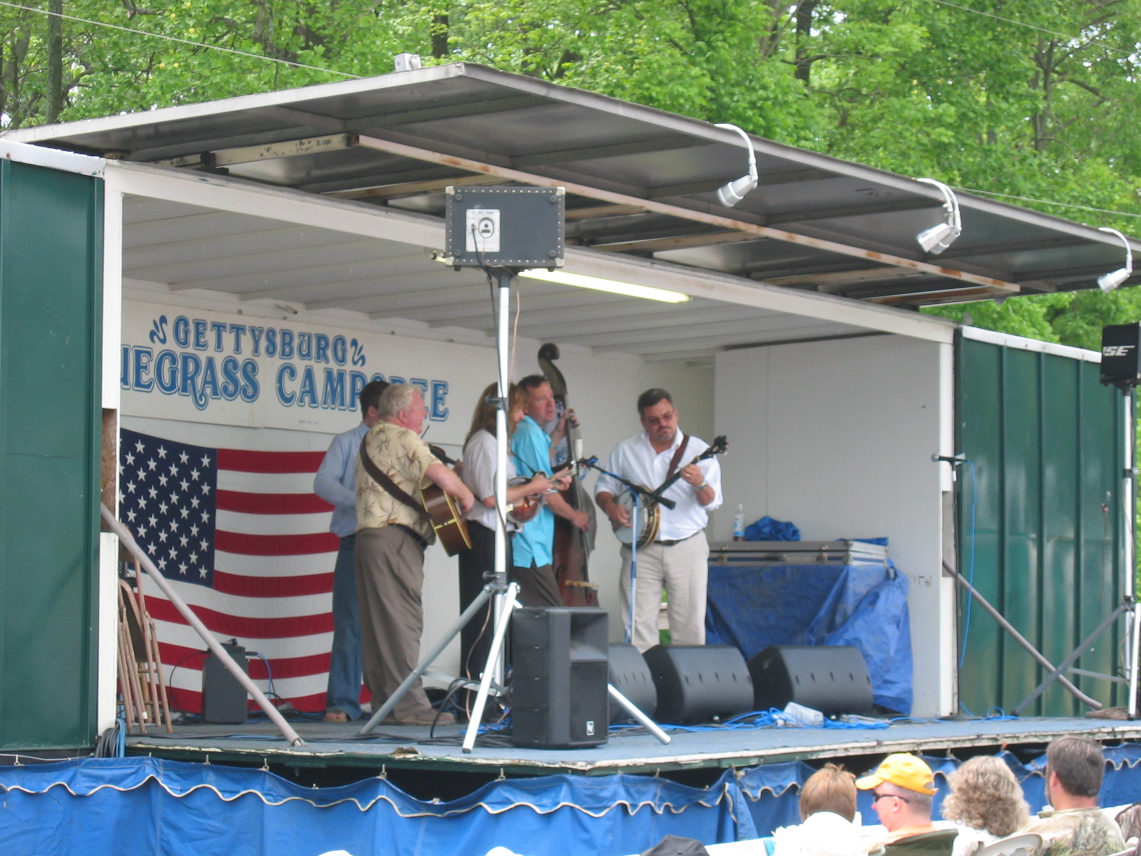 Nothin' Fancy at the Gettysburg Bluegrass Festival, 2008