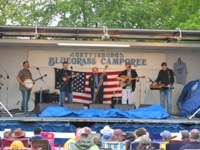Blue Highway at the Gettysburg Bluegrass Festival, 2008