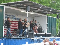Daily & Vincent at the Gettysburg Bluegrass Festival, 2009