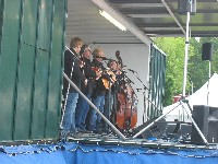 Daily & Vincent at the Gettysburg Bluegrass Festival, 2009