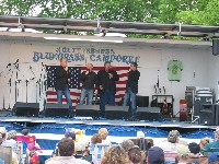 Daily & Vincent at the Gettysburg Bluegrass Festival, 2009