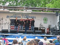 Daily & Vincent at the Gettysburg Bluegrass Festival, 2009