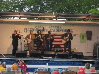 Steep Canyon Rangers at the Gettysburg Bluegrass Festival, 2009