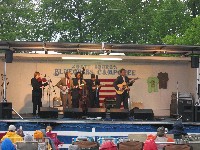 Steep Canyon Rangers at the Gettysburg Bluegrass Festival, 2009
