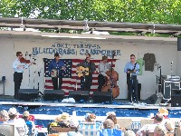 Gibson Brothers at the Gettysburg Bluegrass Festival, 2009