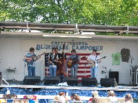 The Farewell Drifters at the Gettysburg Bluegrass Festival, 2009
