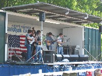 The Farewell Drifters at the Gettysburg Bluegrass Festival, 2009