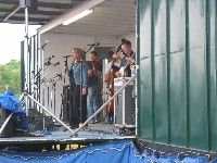 Carrie Hassler & Hard Rain at the Gettysburg Bluegrass Festival, 2009