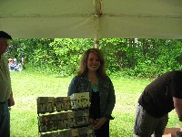 Carrie Hassler & Hard Rain at the Gettysburg Bluegrass Festival, 2009