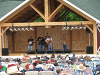 The Boxcars at the Gettysburg Bluegrass Festival, 2010