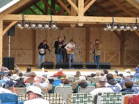The Boxcars at the Gettysburg Bluegrass Festival, 2010