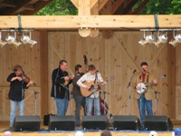The Boxcars at the Gettysburg Bluegrass Festival, 2010