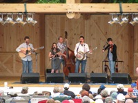 Sierra Hull & Highway 111 at the Gettysburg Bluegrass Festival, 2010