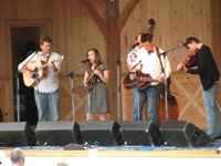 Sierra Hull & Highway 111 at the Gettysburg Bluegrass Festival, 2010