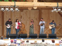 Alecia Nugent's afternoon set at the Gettysburg Bluegrass Festival, 2010