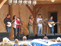 Alecia Nugent's afternoon set at the Gettysburg Bluegrass Festival, 2010