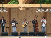 Dale Ann Bradley at the Gettysburg Bluegrass Festival, 2010