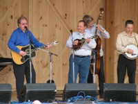 Charlie Sizemore Band at the Gettysburg Bluegrass Festival, 2010