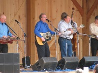 Charlie Sizemore Band at the Gettysburg Bluegrass Festival, 2010