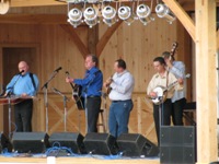 Charlie Sizemore Band at the Gettysburg Bluegrass Festival, 2010