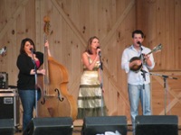 Alecia Nugent's evening set at the Gettysburg Bluegrass Festival, 2010