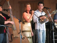 Alecia Nugent's evening set at the Gettysburg Bluegrass Festival, 2010