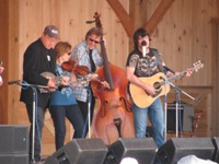 Steel Drivers at the Gettysburg Bluegrass Festival, 2010