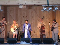 Rhonda Vincent & the Rage's evening set (with Elvis) at the Gettysburg Bluegrass Festival, 2010