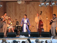 Rhonda Vincent & the Rage's evening set (with Elvis) at the Gettysburg Bluegrass Festival, 2010