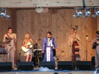 Rhonda Vincent & the Rage's evening set (with Elvis) at the Gettysburg Bluegrass Festival, 2010