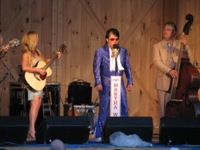 Rhonda Vincent & the Rage's evening set (with Elvis) at the Gettysburg Bluegrass Festival, 2010