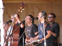 The Infamous Stringdusters at the Gettysburg Bluegrass Festival, 2010