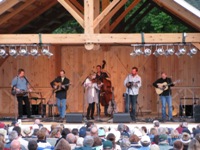 Alison Krauss & Union Station featuring Jerry Douglas, with Tony Rice, at the Gettysburg Bluegrass Festival, 2010