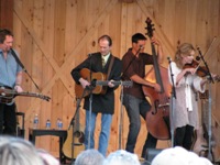 Alison Krauss & Union Station featuring Jerry Douglas, with Tony Rice, at the Gettysburg Bluegrass Festival, 2010