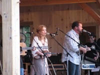 Alison Krauss & Union Station featuring Jerry Douglas, with Tony Rice, at the Gettysburg Bluegrass Festival, 2010