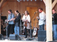 Alison Krauss & Union Station featuring Jerry Douglas, with Tony Rice, at the Gettysburg Bluegrass Festival, 2010