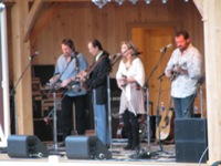 Alison Krauss & Union Station featuring Jerry Douglas, with Tony Rice, at the Gettysburg Bluegrass Festival, 2010
