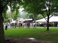 Central Park at the Honesdale Roots & Rhythm Music & Arts Festival, 2009