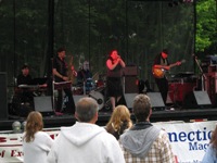 Michelle Willson & The 'Evil Gal' Festival Orchestra at the Honesdale Roots & Rhythm Music & Arts Festival, 2009