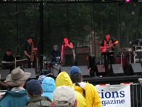 Michelle Willson & The 'Evil Gal' Festival Orchestra at the Honesdale Roots & Rhythm Music & Arts Festival, 2009