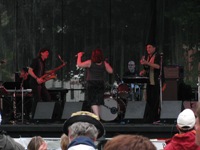 Michelle Willson & The 'Evil Gal' Festival Orchestra at the Honesdale Roots & Rhythm Music & Arts Festival, 2009