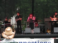Michelle Willson & The 'Evil Gal' Festival Orchestra at the Honesdale Roots & Rhythm Music & Arts Festival, 2009
