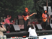 Jack Grace Band at the Honesdale Roots & Rhythm Music & Arts Festival, 2009