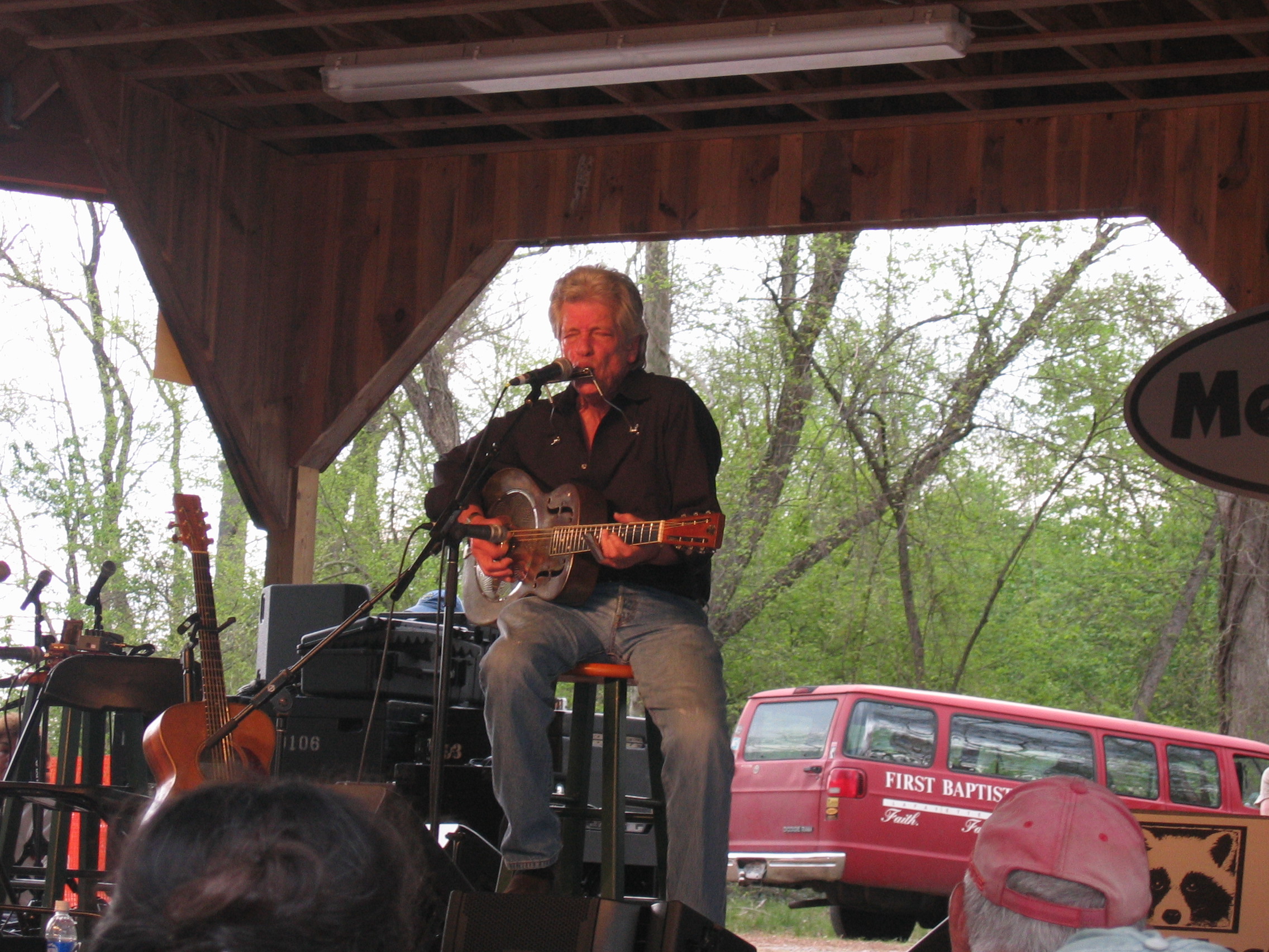 John Hammond at MerleFest, 2007