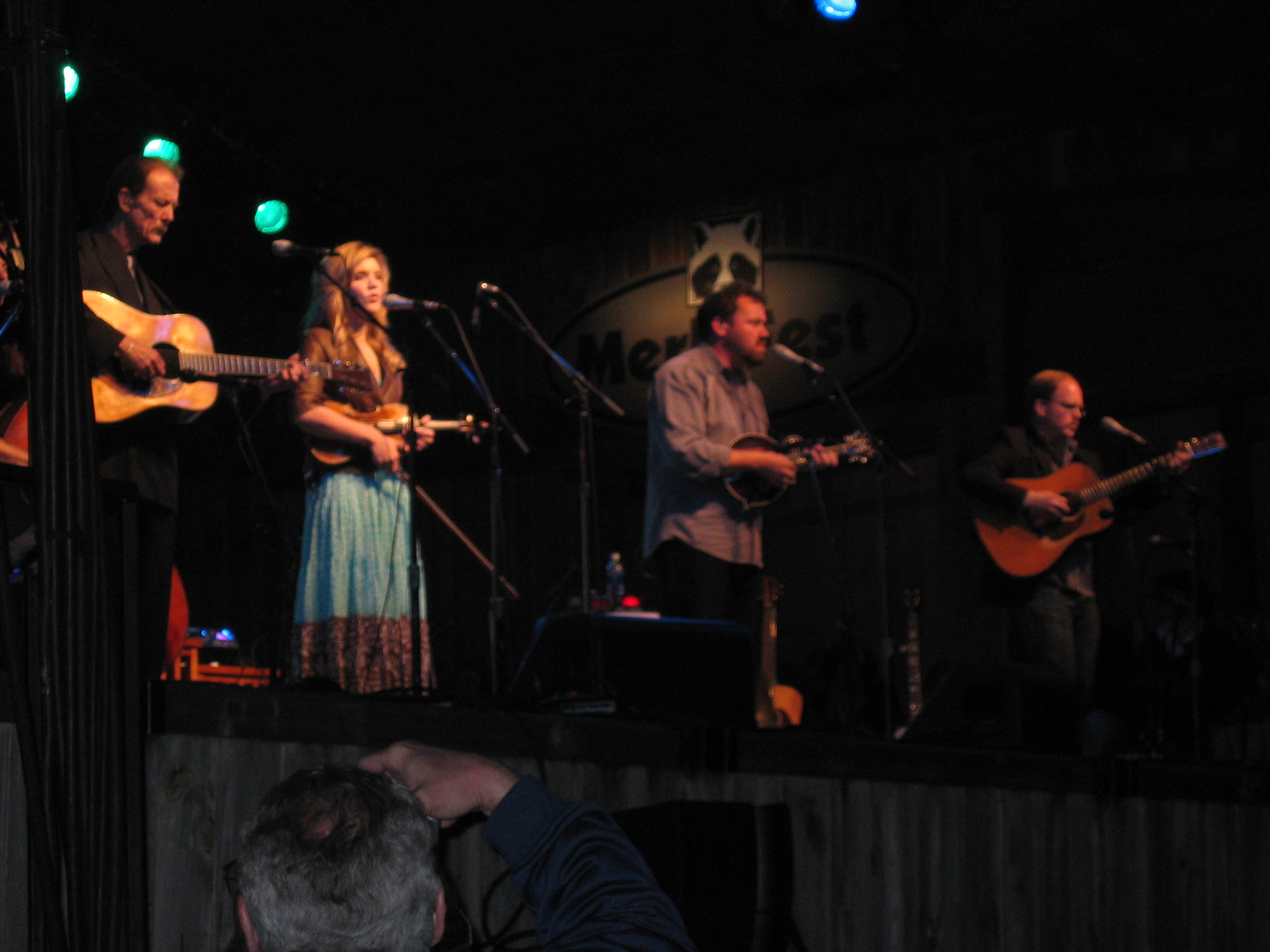 Alison Krauss and Union Station with Tony Rice at MerleFest, 2007
