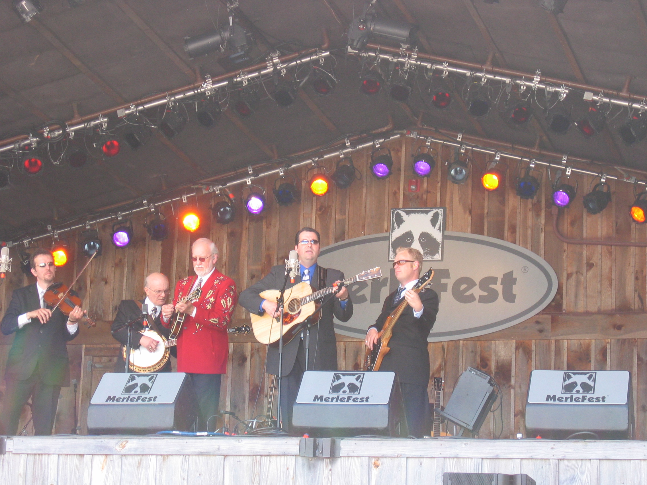 Doyle Lawson and Quicksilver at MerleFest, 2007