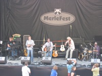The Nitty Gritty Dirt Band on the Hillside Stage at MerleFest, 2007