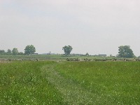 Walking Pickett's Charge at Gettysburg - the way out