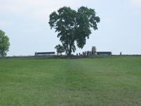 Walking Pickett's Charge at Gettysburg - the way out